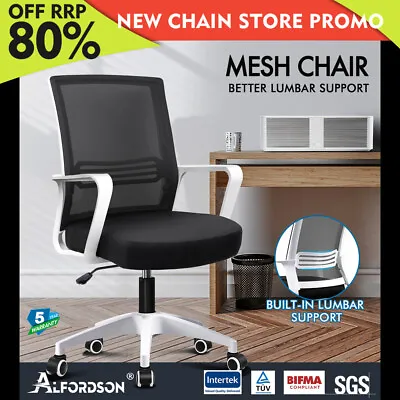 ALFORDSON Mesh Office Chair Executive Computer Seat Work Gaming Racing Study • $74.79