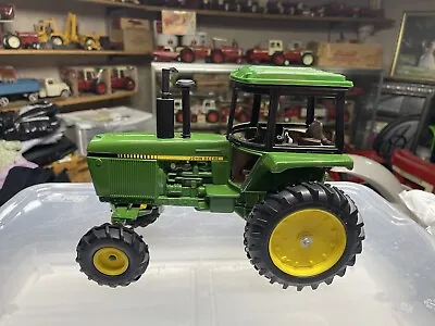 Vtg ERTL John Deere 55 Series Farm Tractor W/Cab FWA 1/16 Scale • $55