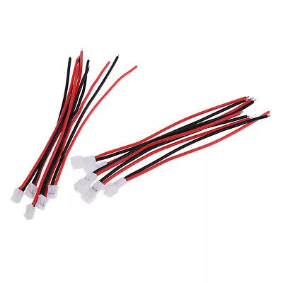 Pack Of 10 Upgraded JST-PH 2.0 Male Female Connector Cable RC Lipo Battery • £4.27