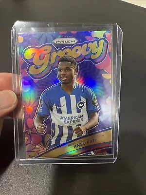 2023-24 PANINI EPL PRIZM GROOVY Ansu Fati CASE HIT SSP  Brighton & Hove Albion • $5.50