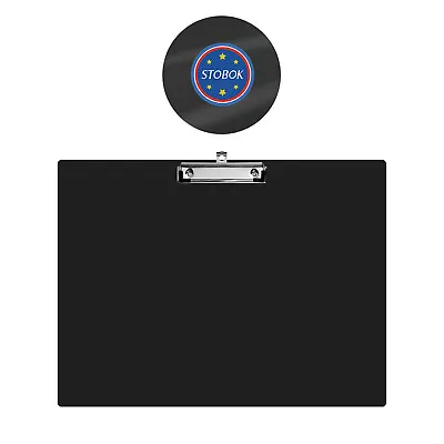 A3 Black Horizontal Clipboard For Office Files And Drawing • £157.85