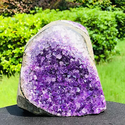 2.68LB Natural Amethyst Cluster Specimen Decoration Quartz Crystal Healing • $0.99