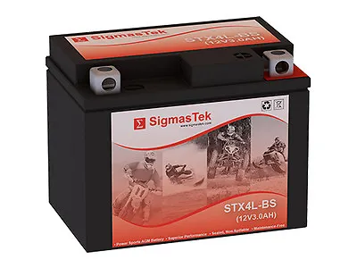 SigmasTek Replacement Motorcycle Battery For Gilera Top Rally  • $18.99