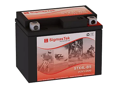 STX4L-BS Battery Replacement For Yamaha TTR125E/LE Electric Start 125CC 2003-22 • $18.99