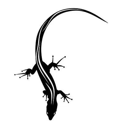 Lizard With Long Tail Car Decal Sticker • $3.47