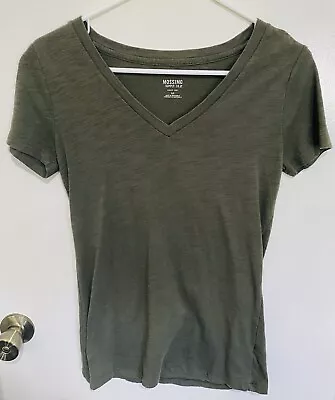 Mossimo Supply Co. Womens Solid Green T Shirt Size Small • $5.23