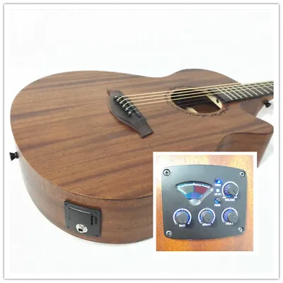 Caraya Safair 40 CEQ Series Electro-Acoustic GuitarAll-mahogany+Free BagPicks • $249