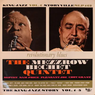 The Mezzrow-Bechet Quintet - The King Jazz Story Vol. 4 - Revolut • $26.35