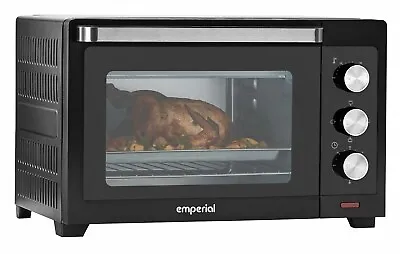 £79.99 • Buy Emperial 30L Mini Oven Electric Toaster Grill Convection Oven Timer - 1600W