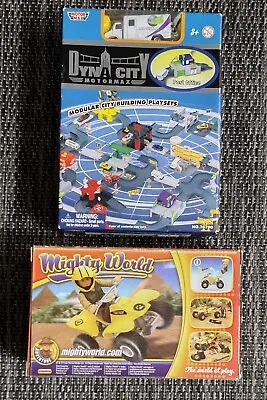 $28 • Buy 2 Toy Lot Consisting Of Dyna City Motormax Post Office Mighty World Toms ATV Adv