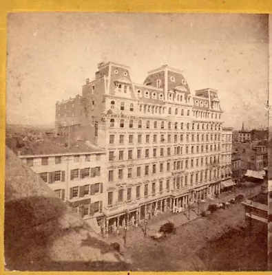 Grand Central Hotel New York City.  E. & H.T. Anthony  Stereoview Photo • $4.99