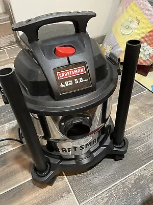 $37 • Buy Craftsman CMXEVXA18115 Corded Shop Vacuum 4hp 5galrefurbished. Local Pickup Only