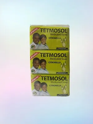 £10 • Buy 6x Tetmosol Citronella  Body Soap 75g
