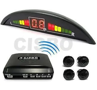 £26.95 • Buy Cisbo Wireless Car Reversing Parking Sensor 4 Sensors Kit Led Display Sb323-4