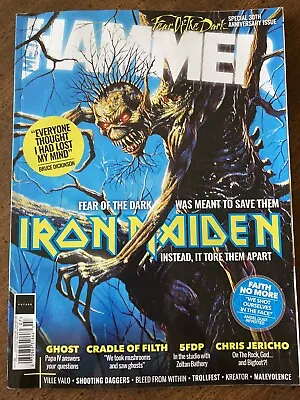 IRON MAIDEN FEAR Of The DARK Bruce Dickinson METAL HAMMER Mag July 2022 GHOST • $11.99