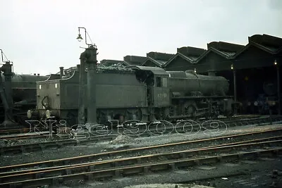 Orig Agfa 35mm Colour Slide Ex LMS Mogul 2-6-0 42951 At Mirfield On 10.01.1965 • £4.99