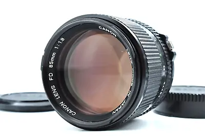 [Excellent+] Canon New FD NFD 85mm F/1.8 MF Portrait Lens Japan 10572 • £219.35