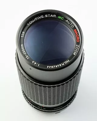 TOU/Five Star 70-200mm F/4.5 Macro Zoom Lens Minolta MD Mount • $9.99