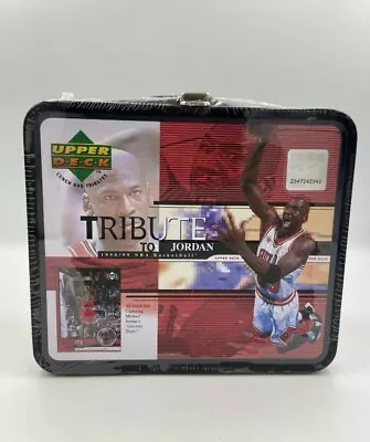 1999 Upper Deck Tribute To MICHAEL JORDAN Lunch Box 30 Card Set Factory Sealed • $89.99