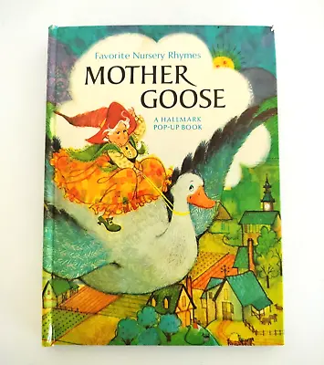 Mother Goose Favorite Nursery Rhymes Hallmark Pop Up Book 1979 • $14.99