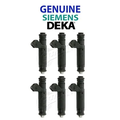 $314.98 • Buy GENUINE SIEMENS DEKA 60LB Fuel Injectors EV1 60mm Length 630cc FI114961 [Qty 6]
