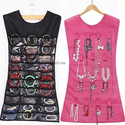 $5.55 • Buy Jewellery Hanger Bags Hanging Jewellery Organiser Earring Display Holder