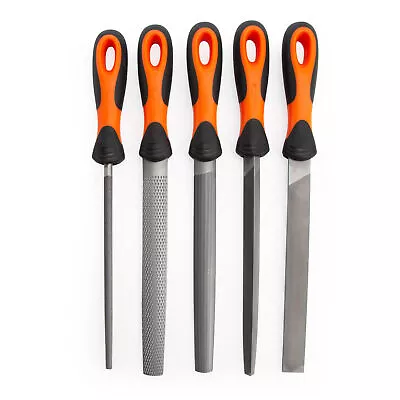 Bahco 200mm Second Cut Engineers File 5 Piece Set 1-477-08-2-2 • £56