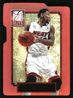 2013-14 Panini Elite Udonis Haslem Status /40 #44 • $13.59