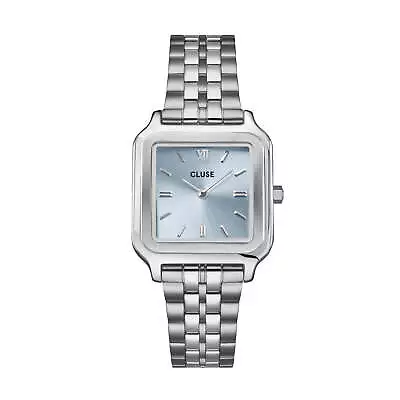 CLUSE Gracieuse Watch Light Blue / Silver Link • $169