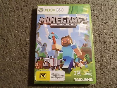 Minecraft XBox 360 Edition Microsoft XBox 360 PAL Game • $20