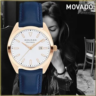 NWT Movado Silver White Sunray Women's Watch 3650037 • $650