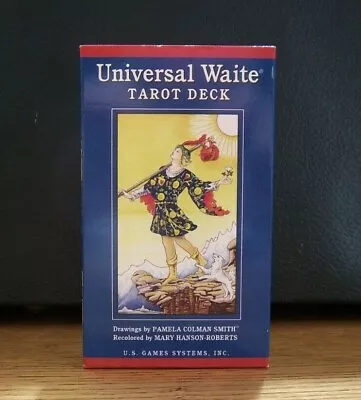 Universal Waite Tarot Deck Pamela Smith Recolored By Mary Hanson-Roberts Sealed • $26.50