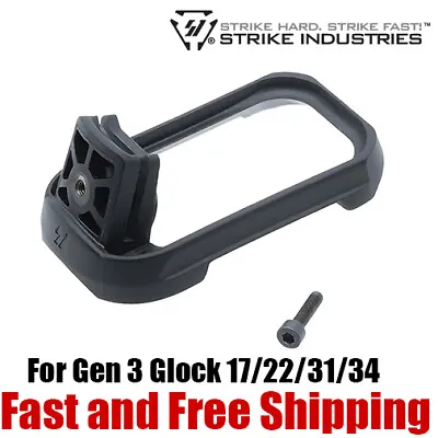 Strike Industries Polymer Flared/Enlarged Magwell For Gen 3 Glock 17/22/31/34 • $20.95
