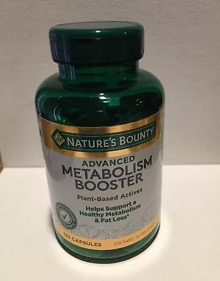 Nature's Bounty Advanced Metabolism Booster 120 Capsules Exp: 09/2025 • $16