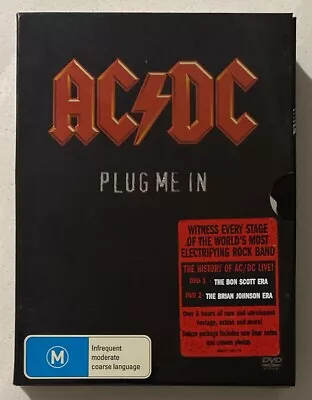 ACDC Plug Me In (2x DVD 2007)  - Complete • $24.95