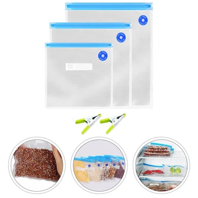 £15.57 • Buy 22Pcs Bag Sandwich Insulated Bag Reusable Freezer Bags  Reusable Sous Vide Bags