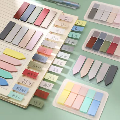 100 Sheets Cute Transparent Sticky Notes Paster Sticker Creative Pet Notepad • $4.84