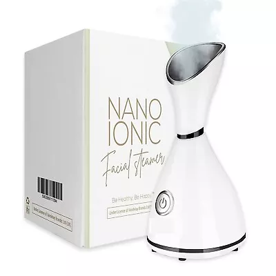 Facial Nano Steamer - For Cough Cold Beauty & Sinus (White) • $97.66