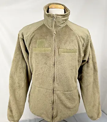 US Military Gen 3 Polartec Cold Weather Fleece Jacket Tan Pre Owned  Small • $39.99