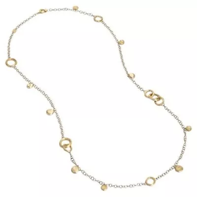 Marco Bicego Jaipur Yellow Gold Charm Long Necklace CB2613 • $4460