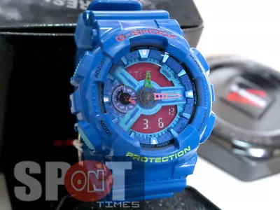 Casio G-Shock Hyper Colors Big Face Watch GA-110HC-2 • $288