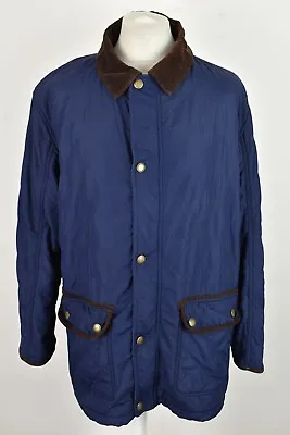 TAYBERRY Blue Padded Jacket Size XL Mens Full Zip Outdoors Outerwear Menswear • $21.72