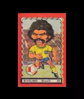 ROBERTO RIVELINO Extremely Rare CARD #29 Brazil CAMPEONATO METROPOLITANO 1977 • $149.99