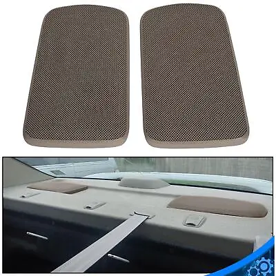 2X Tan Rear Speaker Grille Trim Covers For Toyota Camry 2002 2003 2004 2005 2006 • $15.79