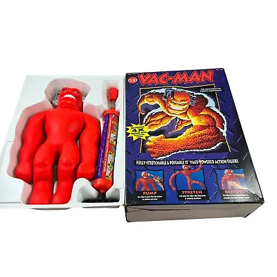 Vac-Man Stretch Stretchable Toy 1350 Cap Toys Vintage 1994 Armstrong Arch Enemy • $129.99