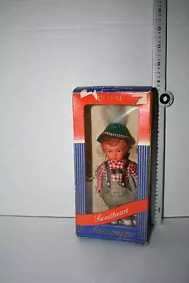 Vintage 1950 Tanzpuppe De Luxe Sweetheart Wind-up Dancing Doll #DBGM 1669844 NIB • $39.99