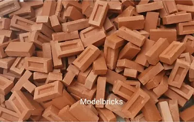 £4.60 • Buy Model Bricks 50 1:12th Scale Miniature Dolls House War Gaming Railway Bricks