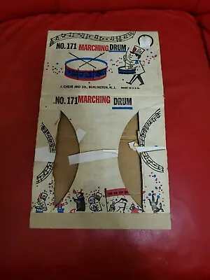 Vintage No. 171 Marching Drum By J. Chein & Co Burlington NJ - Packaging Only • $10