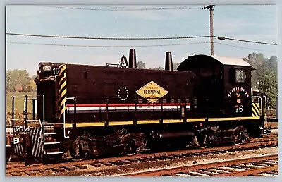 Kansas City Missouri - Kansas City Terminal RR #76 Train - Vintage Postcard • $4.49