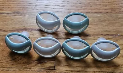 NUK For Nature Simply Natural Mom-Like Pacifier 0-6m - Neutral Colo - Lot Of 6!! • $1.99